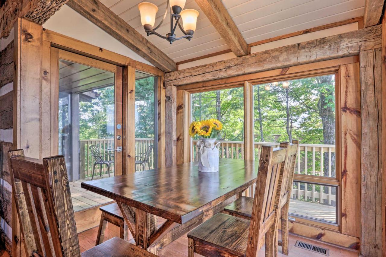 Upscale Gatlinburg Cabin Deck, Fire Pit And Hot Tub ภายนอก รูปภาพ