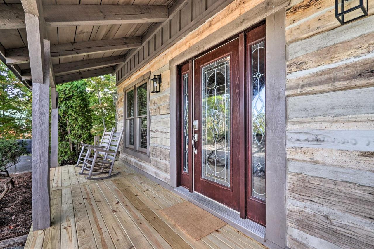 Upscale Gatlinburg Cabin Deck, Fire Pit And Hot Tub ภายนอก รูปภาพ